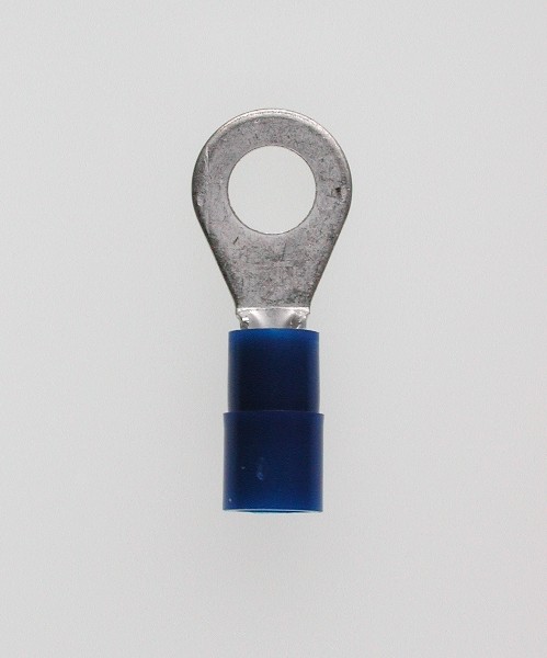 Quetschkabelschuhe Ringform blau 1,5-2,5 mm² M 5 DIN Nylon