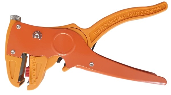 Abisolierzange EAZ 6 'Orange' Typ Italy von 0,2 bis 6,0 mm²