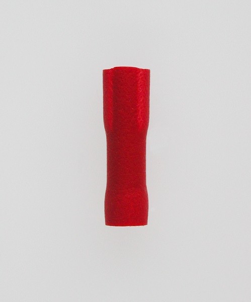 Flachsteckhülsen volliso. 2,8x0,8 rot 0,5-1,5 mm² PVC mit Iso-Crimp