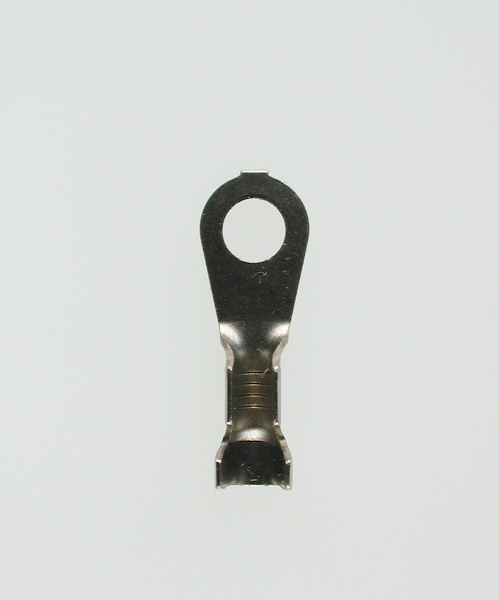 Krallen-Kabelschuhe Ringform 1,5-2,5 mm² M 4 Stahl ni