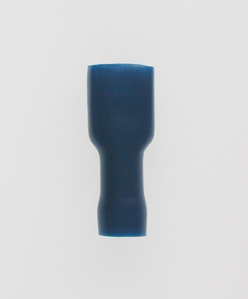 FlachsteckhÃ¼lsen volliso. 6,3x0,8 blau 1,5-2,5 mmÂ² PVC mit Iso-Crimp