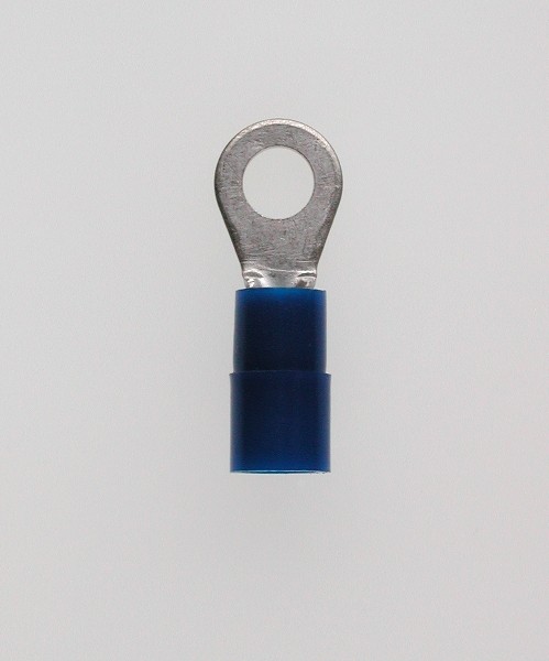 Quetschkabelschuhe Ringform blau 1,5-2,5 mm² M 4 DIN Nylon