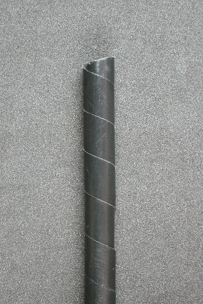 Spiralband aus PE 12-70 mm schwarz (10 m Beutel)