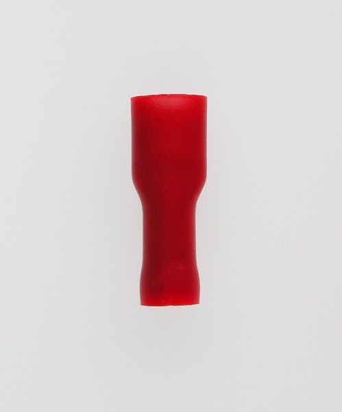 Flachsteckhülsen volliso. 4,8x0,8 rot 0,5-1,5 mm² PVC mit Iso-Crimp