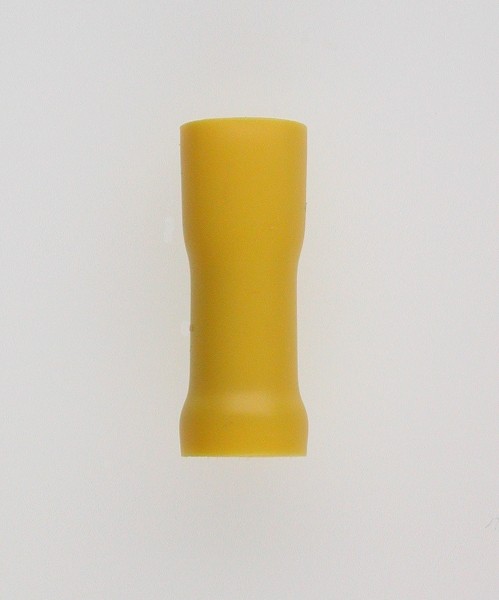 Flachsteckhülsen volliso. 4,8x0,8 gelb 4-6 mm² PVC mit Iso-Crimp
